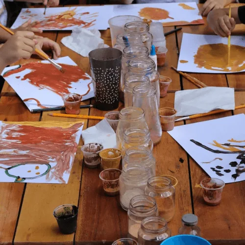 Vivência: Pintura Natural